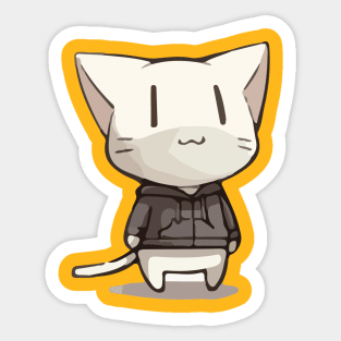 Happy cat Sticker